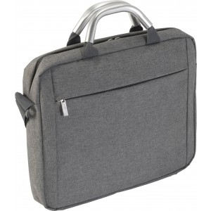 Polycanvas (600D) laptop bag Anya, grey (Shoulder bags)