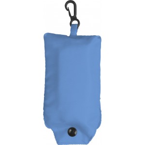 Polyester (190T) shopping bag Vera, light blue (Shopping bags)