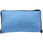 Polyester (210D) foldable cooler bag, light blue (7294-18)