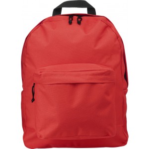 Polyester (600D) backpack Livia, red (Backpacks)