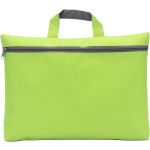 Polyester (600D) conference bag, lime (5235-19)