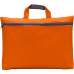 Polyester (600D) conference bag, orange (5235-07)