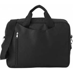 Polyester (600D) laptop bag Valerie, black (Laptop & Conference bags)