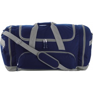 Polyester (600D) sports bag Lorenzo, blue (Travel bags)