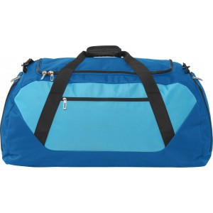 Polyester (600D) sports bag Winnie, dark blue/light blue (Travel bags)