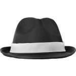 Polyester hat, black (8246-01)