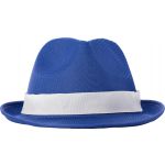 Polyester hat, blue (8246-05)