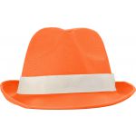 Polyester hat, orange (8246-07)