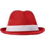 Polyester hat, red (8246-08)