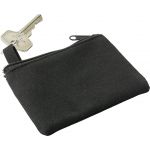 Polyester key wallet, black (7589-01)