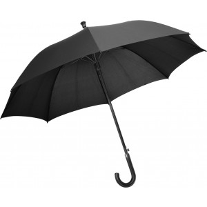 Pongee (190T) Charles Dickens? umbrella Annabella, black (Umbrellas)