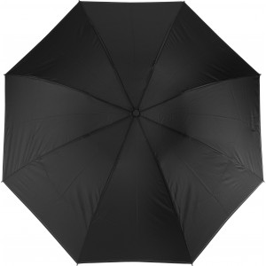 Pongee (190T) umbrella Kayson, black (Foldable umbrellas)