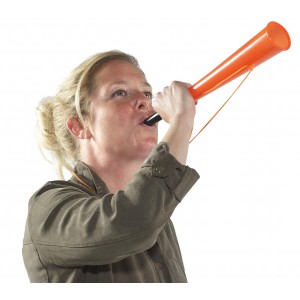 PP stadium horn Bruce, orange (Games)