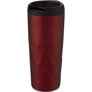 Prism 450 ml copper vacuum insulated tumbler, Red (Glasses)