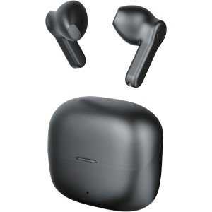 Prixton TWS155 Bluetooth(r) earbuds, Solid black (Earphones, headphones)