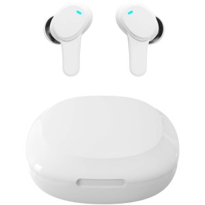 Prixton TWS159 ENC and ANC earbuds, White (Earphones, headphones)