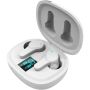 Prixton TWS159 ENC and ANC earbuds, White