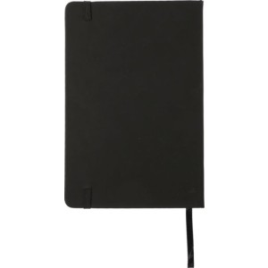 PU notebook (A5) Bradley, black (Notebooks)