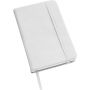 PU notebook Flora, white