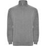 Aneto quarter zip sweater, Marl Grey
