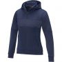 Elevate Sayan women's half zip anorak hooded sweater, Navy
