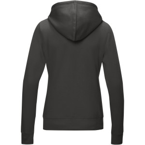 Ruby women's GOTS organic GRS recycled full zip hoodie, Storm grey (Pullovers)