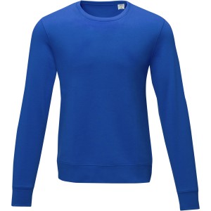 Zenon men's crewneck sweater, Blue (Pullovers)