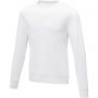 Zenon men's crewneck sweater, White