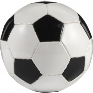 PVC football Ariz, black/white (Sports equipment)