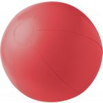 PVC inflatable beach ball, red (4188-08)
