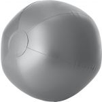 PVC inflatable beach ball, silver (4188-32)