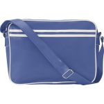 PVC messenger bag, cobalt blue (7670-23)