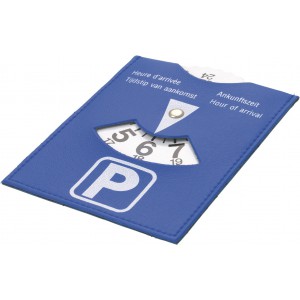 PVC parking disc Donovan, blue (Car accesories)