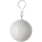 PVC poncho in a plastic ball, white (9137-02CD)