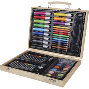 Plywood drawing set Thessaly, brown