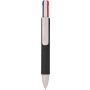 Recycled carton four-color ballpen Deborah, black