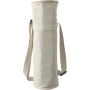 Recycled cotton (270 gsm) bottle cooler bag Eugene, khaki