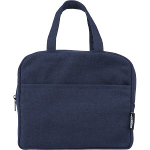 Recycled polycotton (330 gsm) cooler bag Elowen, blue (Cooler bags)