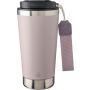 Recycled stainless steel double-walled drinking mug 500 ml K