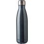 Recycled stainless steel single-walled flask 650 ml Cliff, g