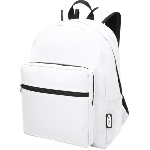 Retrend RPET backpack, White (Backpacks)