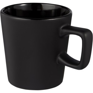 Ross 280 ml ceramic mug, Matt black (Mugs)