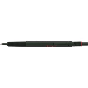 Rotring 600 ballpoint pen, dark green (Metallic pen)