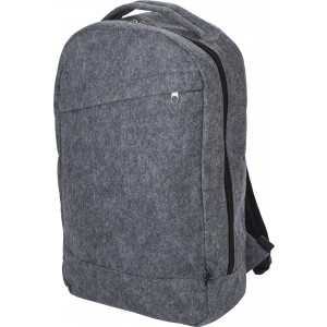 RPET felt backpack Eleanor, grey