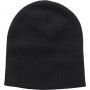 RPET polyester beanie Jayden, black