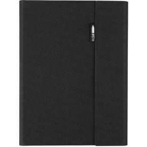 rPET portfolio A5 Tamara, black (Folders)