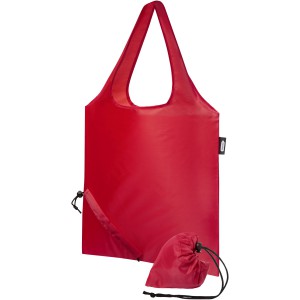 Sabia RPET foldable tote bag, Red (Shopping bags)