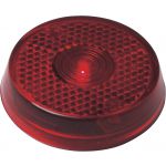 Safety light with clip, red (6243-08)