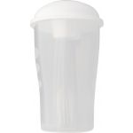Salad shaker with cup and fork (900ml), white (6731-02)
