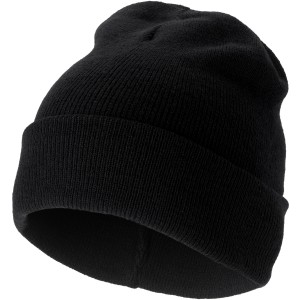 Irwin beanie, solid black (Hats)